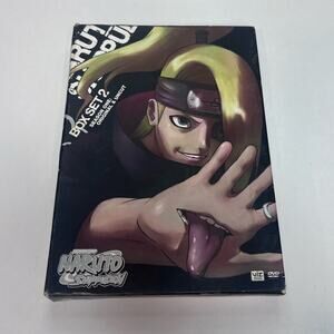Naruto Shippuden DVD Boxset 2 Season One Original & Uncut 3 DVD set